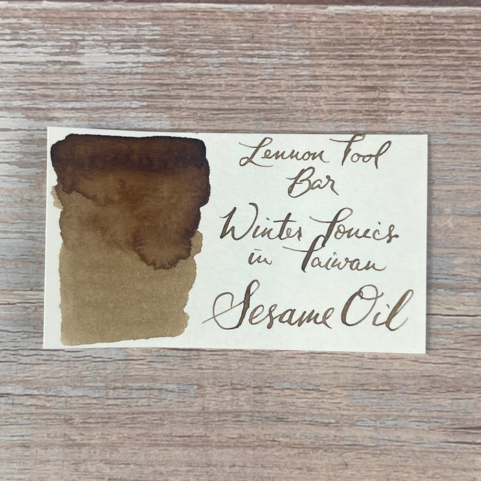 Lennon Tool Bar Sesame Oil - 30ml Bottled Ink
