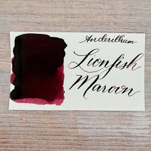 Anderillium Lionfish Maroon - 1.5 Oz Bottled Ink