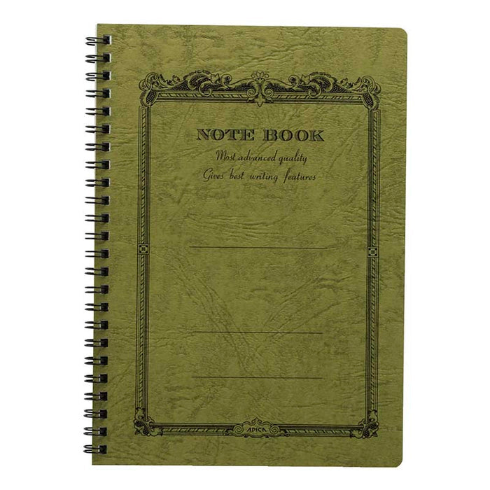 Apica | Cuaderno CD Twin Ring A5 Olive (Kanran)