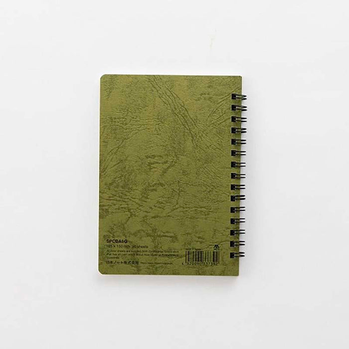 Apica | Cuaderno CD Twin Ring A6 Olive (Kanran)