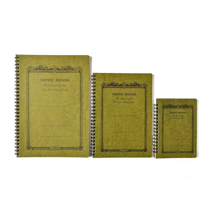 Apica | Cuaderno CD Twin Ring A6 Olive (Kanran)