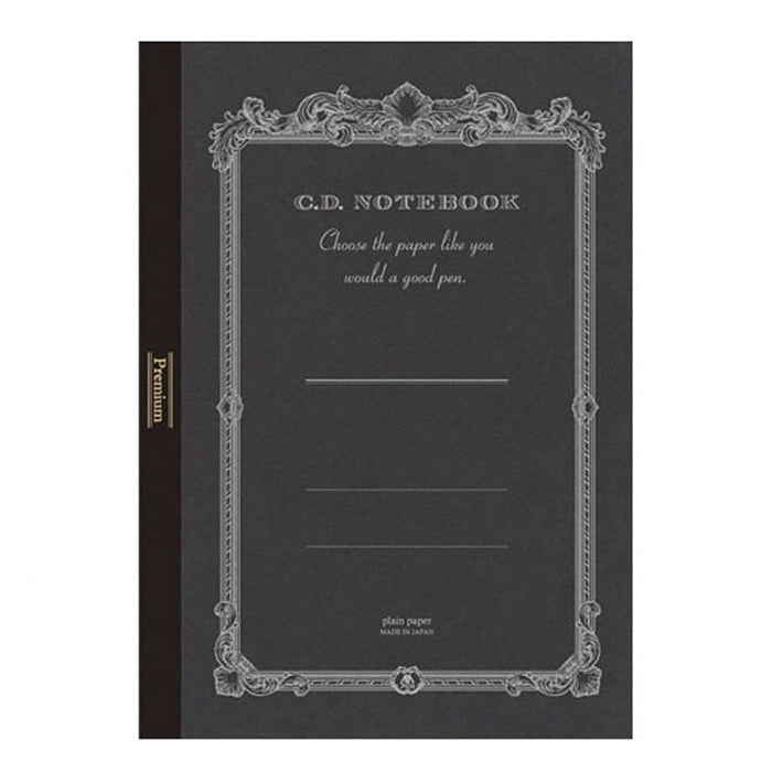 Apica | Cuaderno Premium A4 Silky Black (Liso)