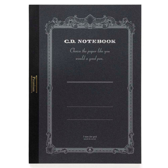 Apica | Cuaderno Premium A4 Silky Black (Puntos)