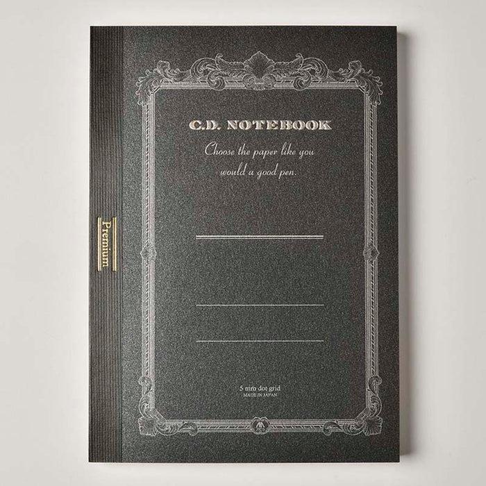 Apica | Cuaderno Premium A5 Silky Black (Puntos)