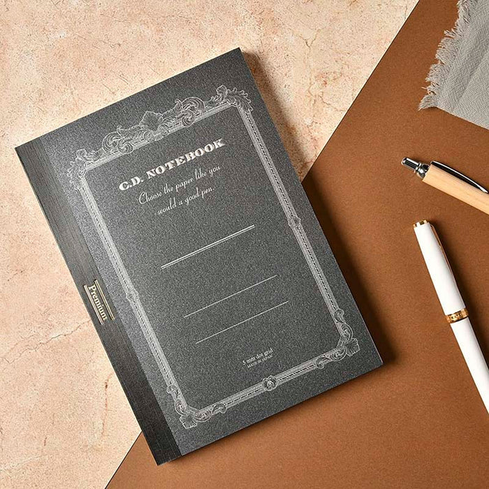 Apica | Cuaderno Premium A5 Silky Black (Puntos)