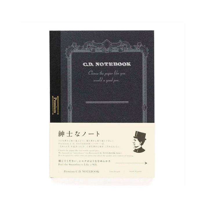 Apica | Cuaderno Premium A6 Silky Black (Puntos)