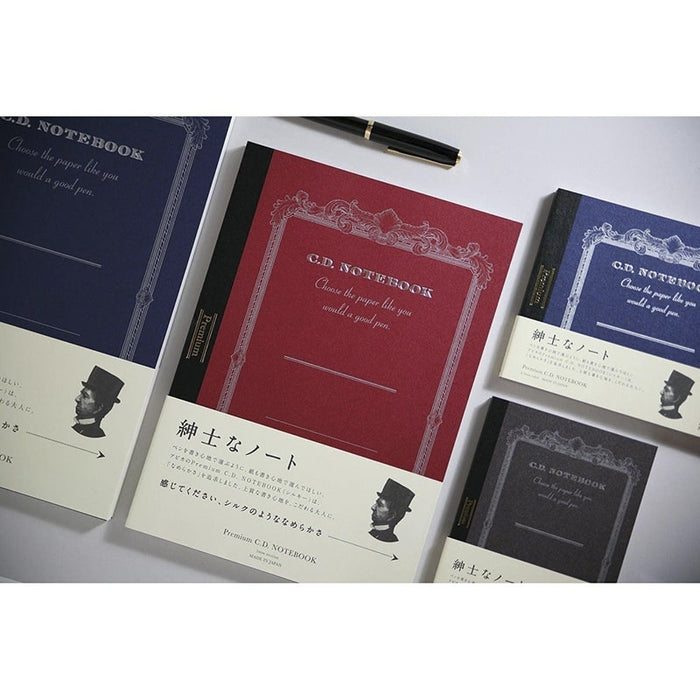 Apica | Cuaderno Premium A6 Silky Red (Cuadros)