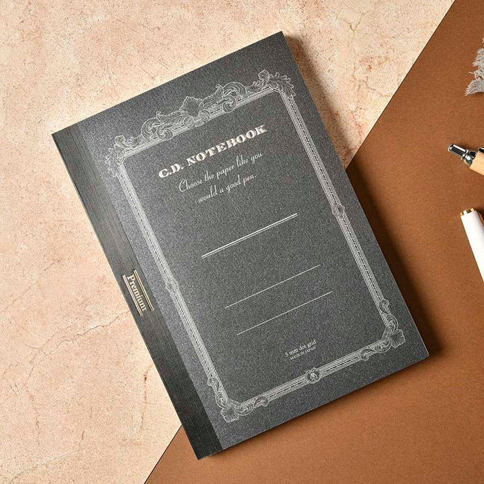 Apica | Cuaderno Premium B5 Silky Black (Puntos)