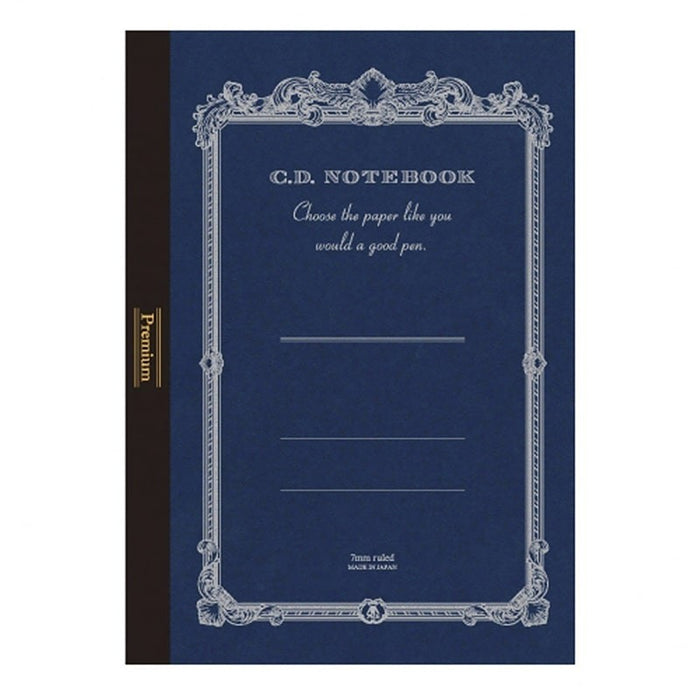 Apica | Cuaderno Premium B5 Silky Navy (Rayas)
