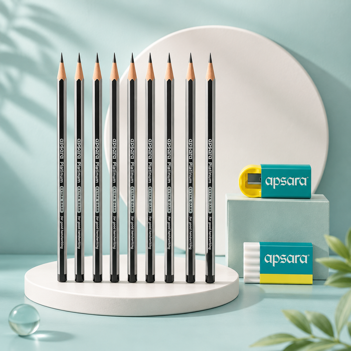 Apsara Platinum Pencils | Pack of 10