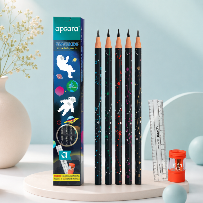 Apsara Space Kids Pencils | Pack of 10