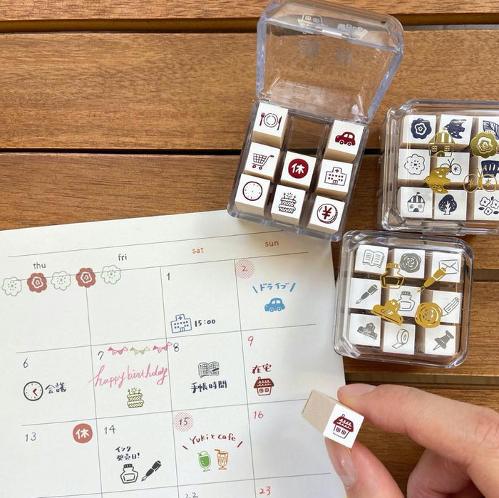 Beverly Planner Companion Stamp Set - Schedule