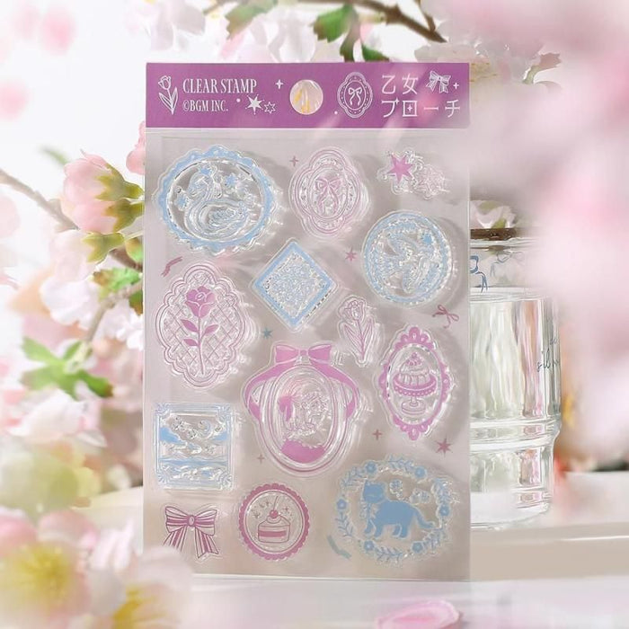 BGM Clear Stamp - Maiden Brooch