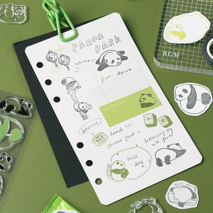 BGM Clear Stamp - Panda Diary