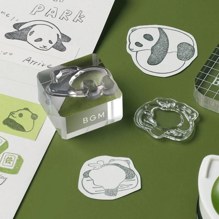 BGM Clear Stamp - Panda Diary