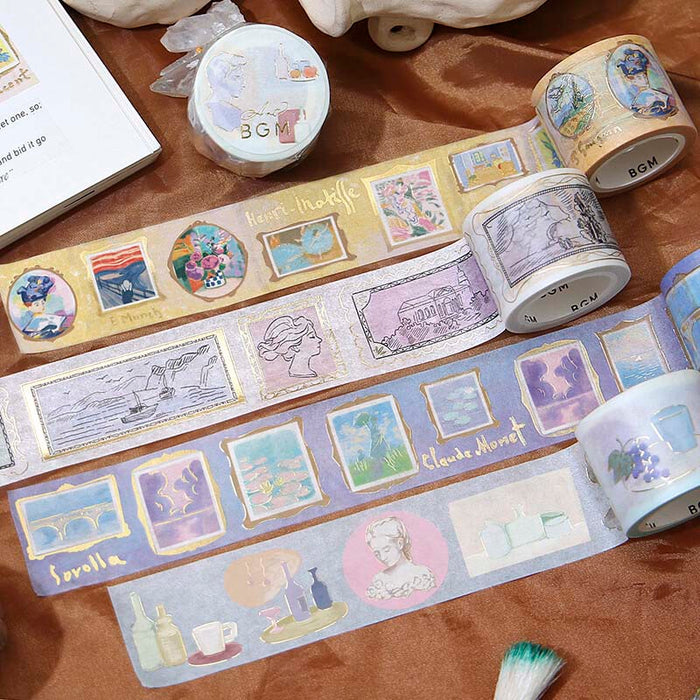 BGM | Foil Art Tour Still Life Washi Tape