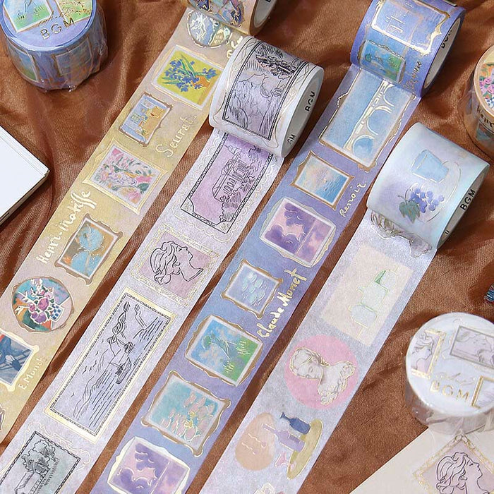 BGM | Foil Art Tour Still Life Washi Tape