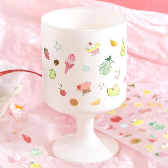 BGM Icing Sticker Sheet - Colorful Fruits