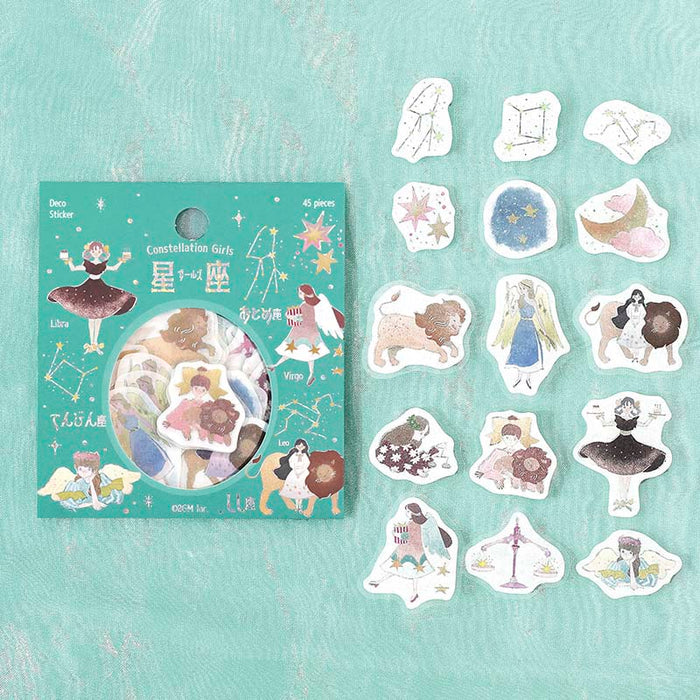 BGM | Pegatinas Constellation Girls Leo Virgo Libra