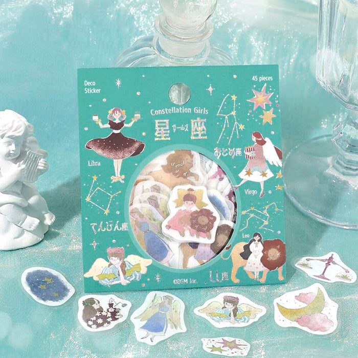 BGM | Pegatinas Constellation Girls Leo Virgo Libra