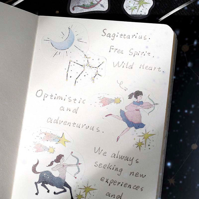 BGM | Pegatinas Constellation Girls Scorpio Sagittarius Capricorn