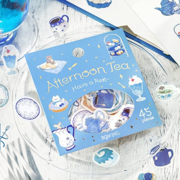 Atlas Stationers - BGM Planner Sticker Flakes - Afternoon Tea Party - Let's Take a Breather - Stickers - Image 6