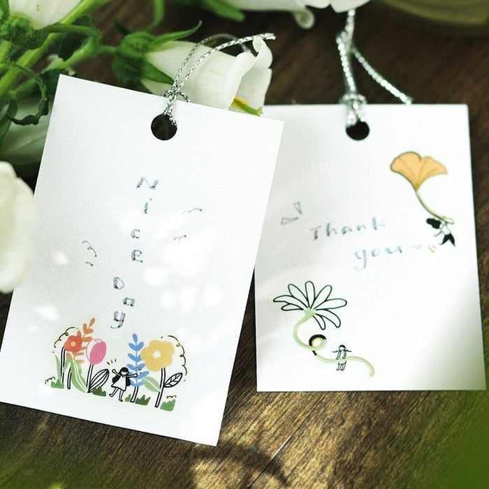 Atlas Stationers - BGM Planner Sticker Flakes - Kobito no Kuni - Botanic - Stickers - Image 5