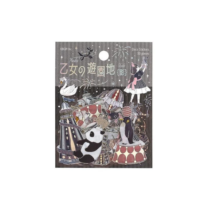 BGM Planner Sticker Flakes - Maiden's Amusement Park - Shadow