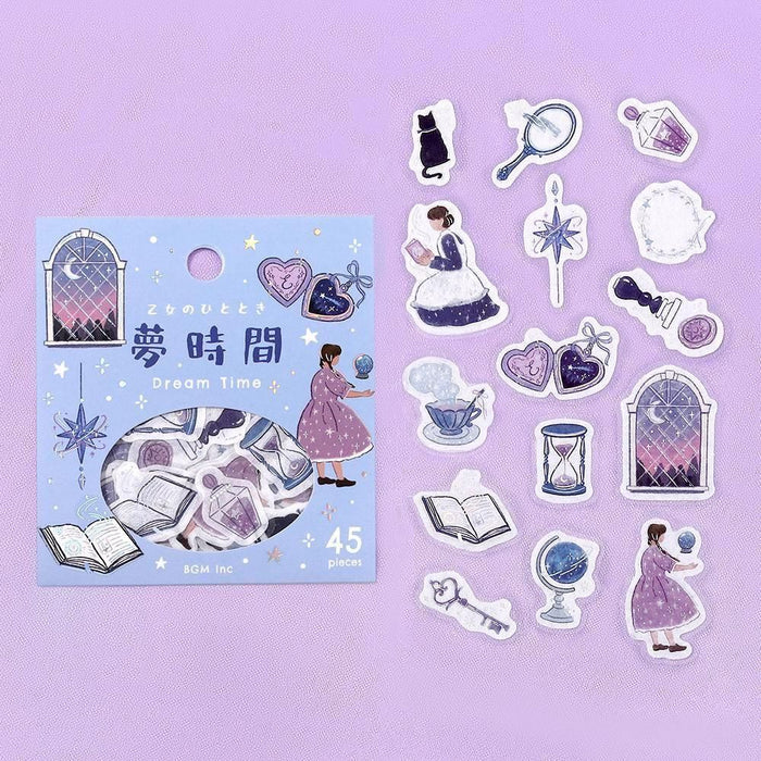 BGM Planner Sticker Flakes - Maiden's Moment - Dream Time