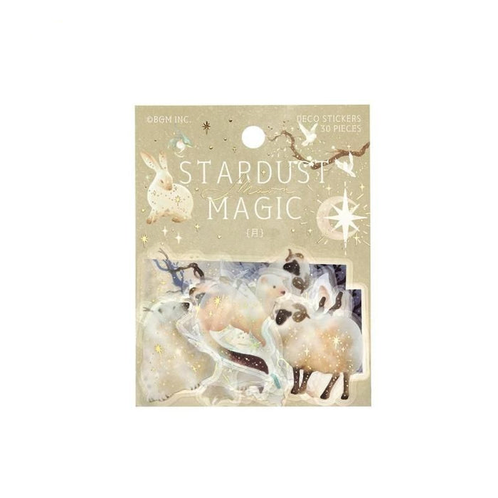 BGM Planner Sticker Flakes - Stardust Magic - Moon