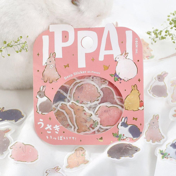 Atlas Stationers - BGM Planner Sticker Flakes - There are Lots of Rabbits - Stickers