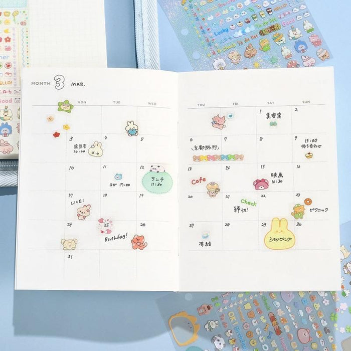 Atlas Stationers - BGM Planner Sticker Sheet - Animal Palette - Stickers - Image 7