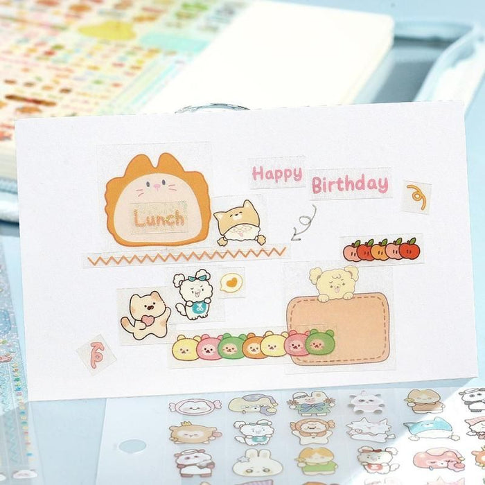 Atlas Stationers - BGM Planner Sticker Sheet - Animal Palette - Stickers - Image 8