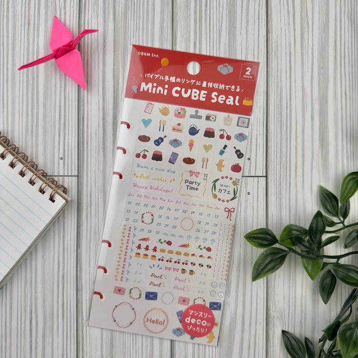 Atlas Stationers - BGM Planner Sticker Sheet - Enamel & Pencil Drawing - Stickers
