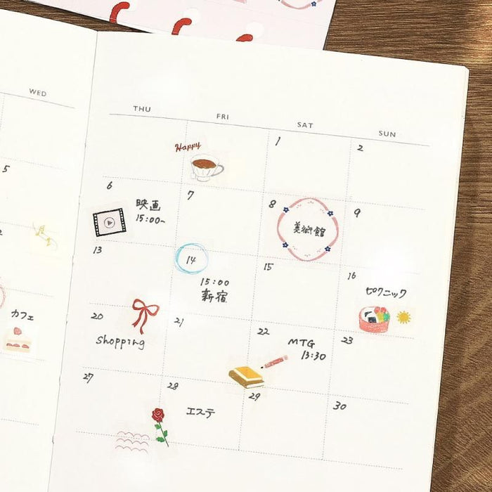 Atlas Stationers - BGM Planner Sticker Sheet - Enamel & Pencil Drawing - Stickers - Image 8