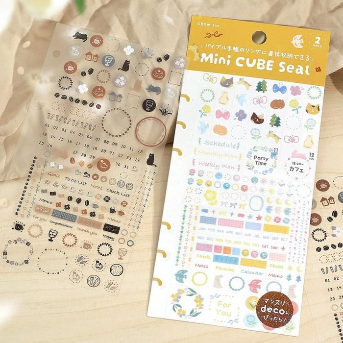 Atlas Stationers - BGM Planner Sticker Sheet - Flower & Coffee Day - Stickers - Image 5