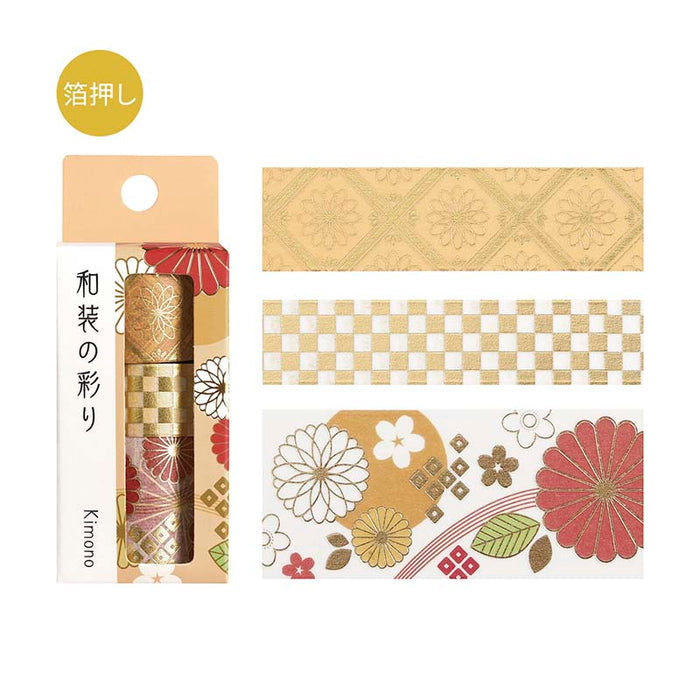 BGM | Set de Washi Tapes Kimono Colors Splendid
