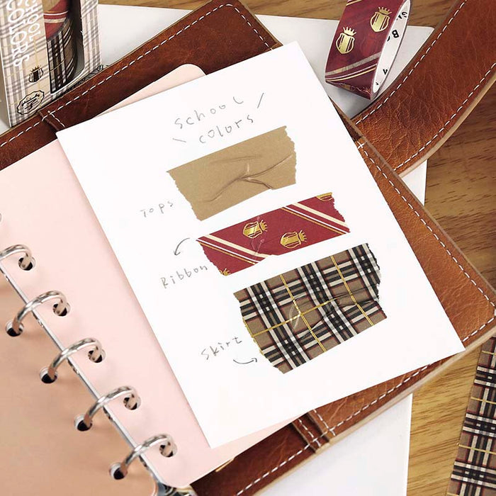 BGM | Set de Washi Tapes School Colors Caramel