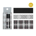 BGM | Set de Washi Tapes School Colors Gray