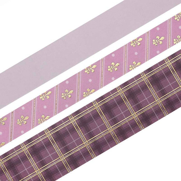 BGM | Set de Washi Tapes School Colors Mauve Pink