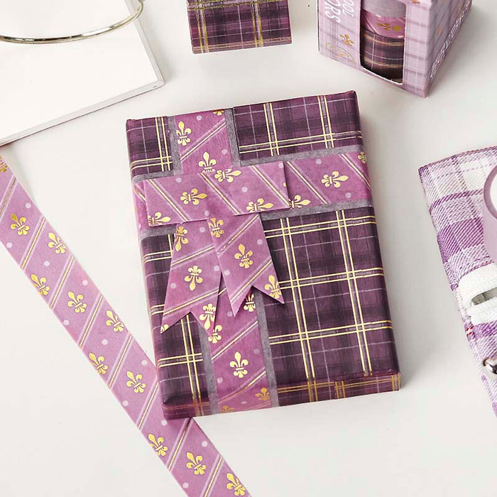 BGM | Set de Washi Tapes School Colors Mauve Pink