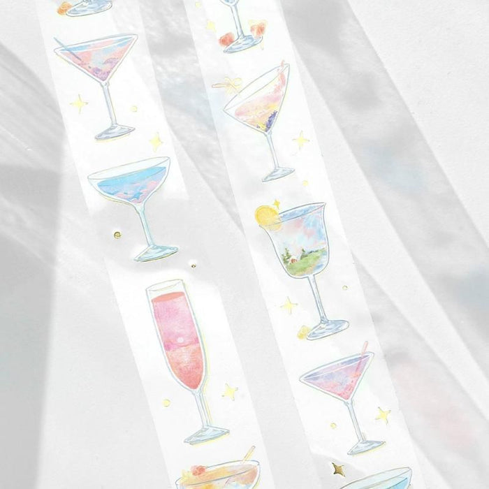 BGM Washi Tape - Classic Life - Sky Cocktail