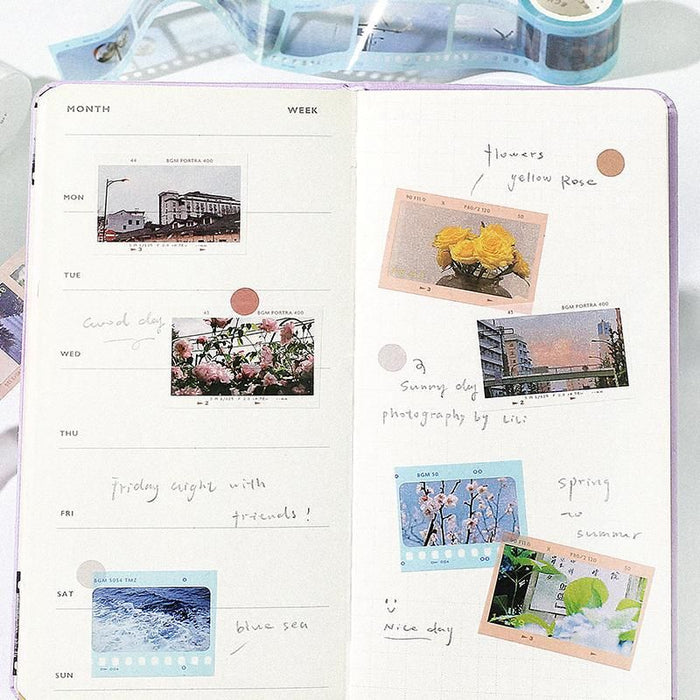 BGM Washi Tape - Clear Tape - Yellow Film