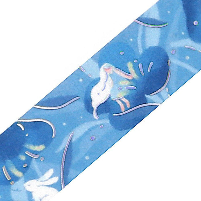 BGM Washi Tape - Foil Stamping - Flower Story - Night Fragrance
