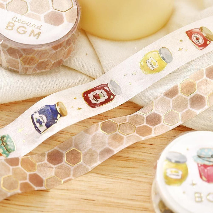 BGM Washi Tape - Life - Grand Honeycomb