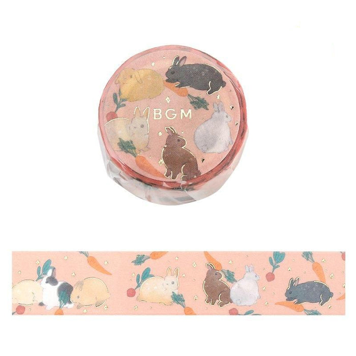 BGM Washi Tape - Rabbit Country - 3 O'clock Snack