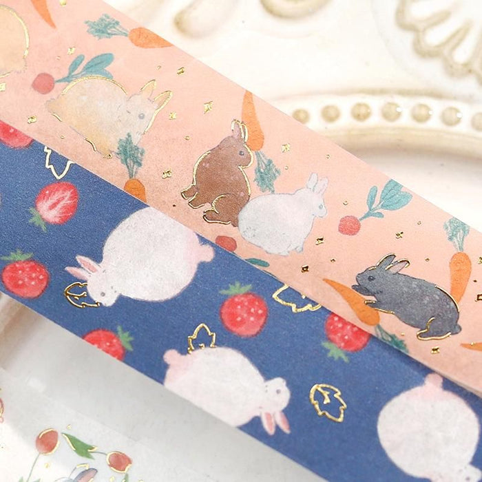 BGM Washi Tape - Rabbit Country - 3 O'clock Snack