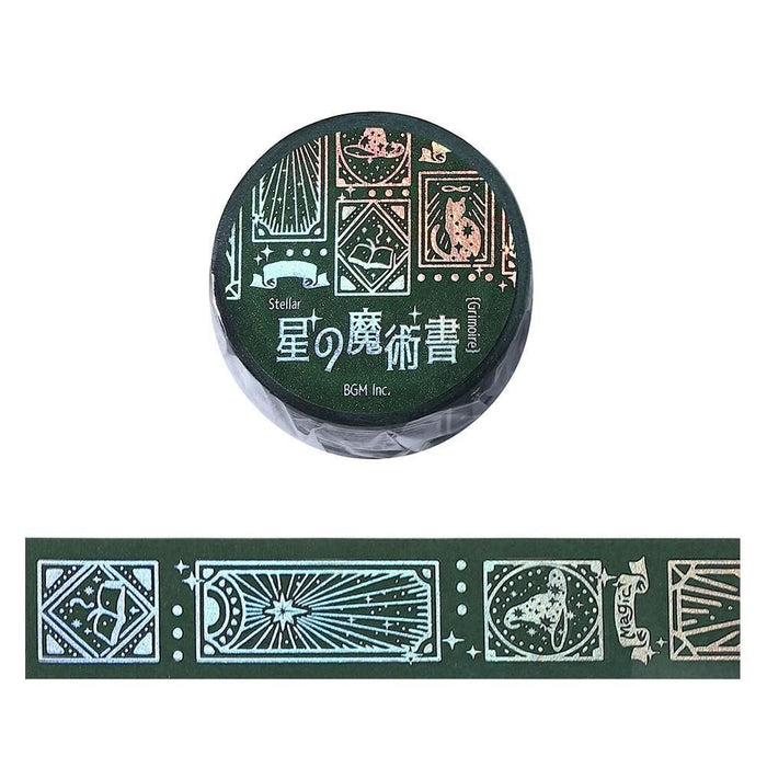 BGM Washi Tape - Star Magic Book - Spirit