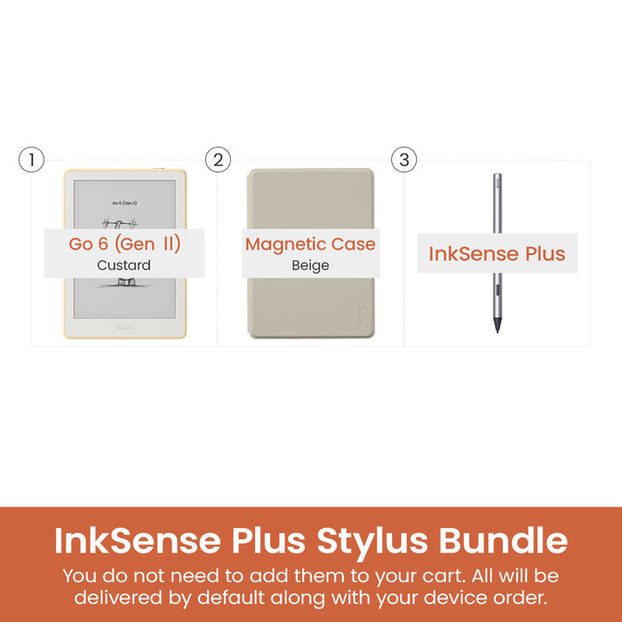 EU / Custard / InkSense Plus Stylus Bundle