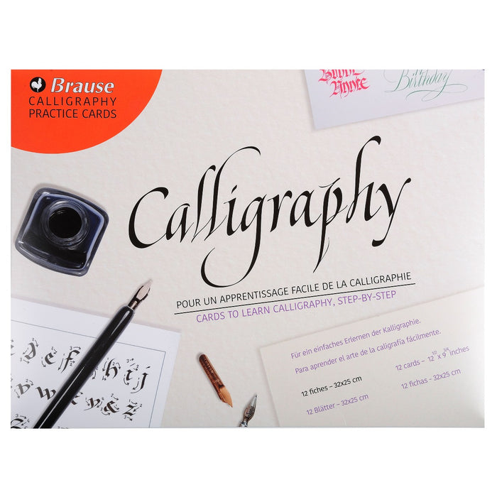Brause - Calligraphy Lettering Practice Cards